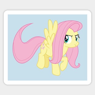 Fluttershy playing buckball Sticker